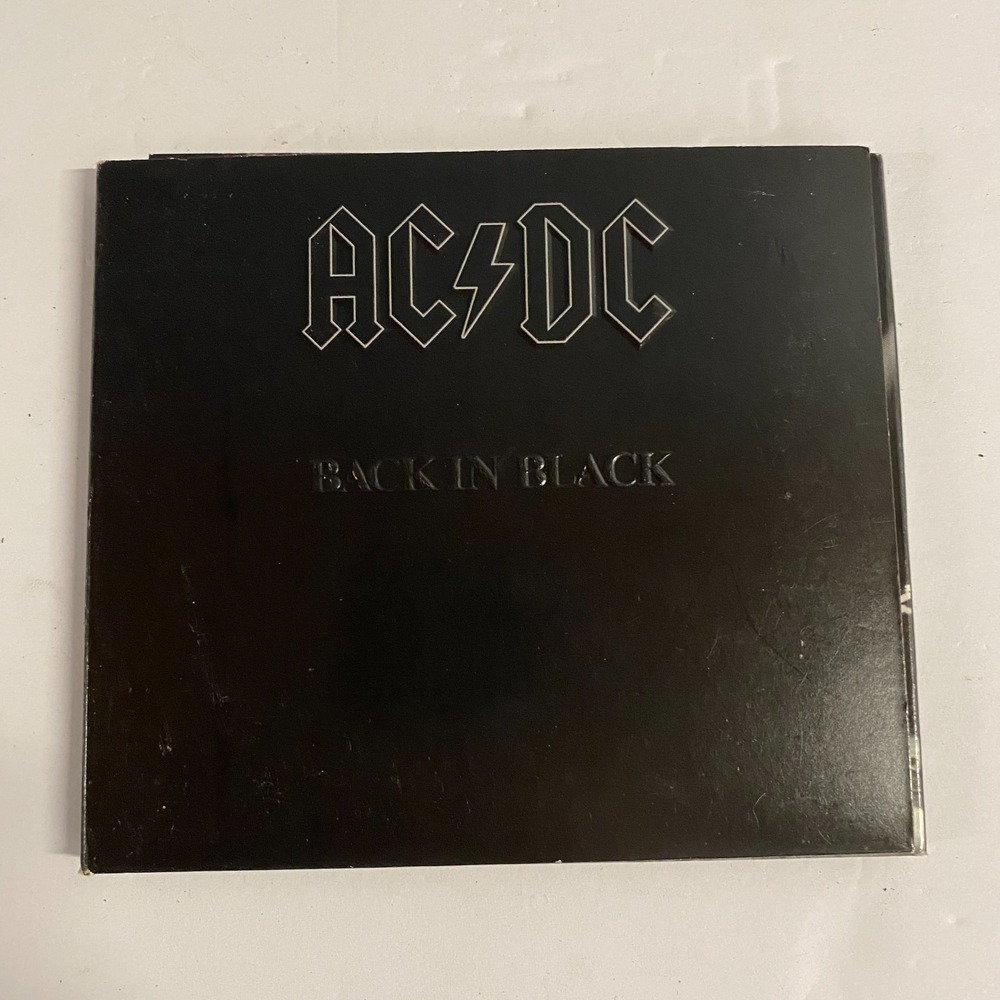 AC/DC Back In Black CD Hells Bells You Shook Me All Night Long Hard Rock
